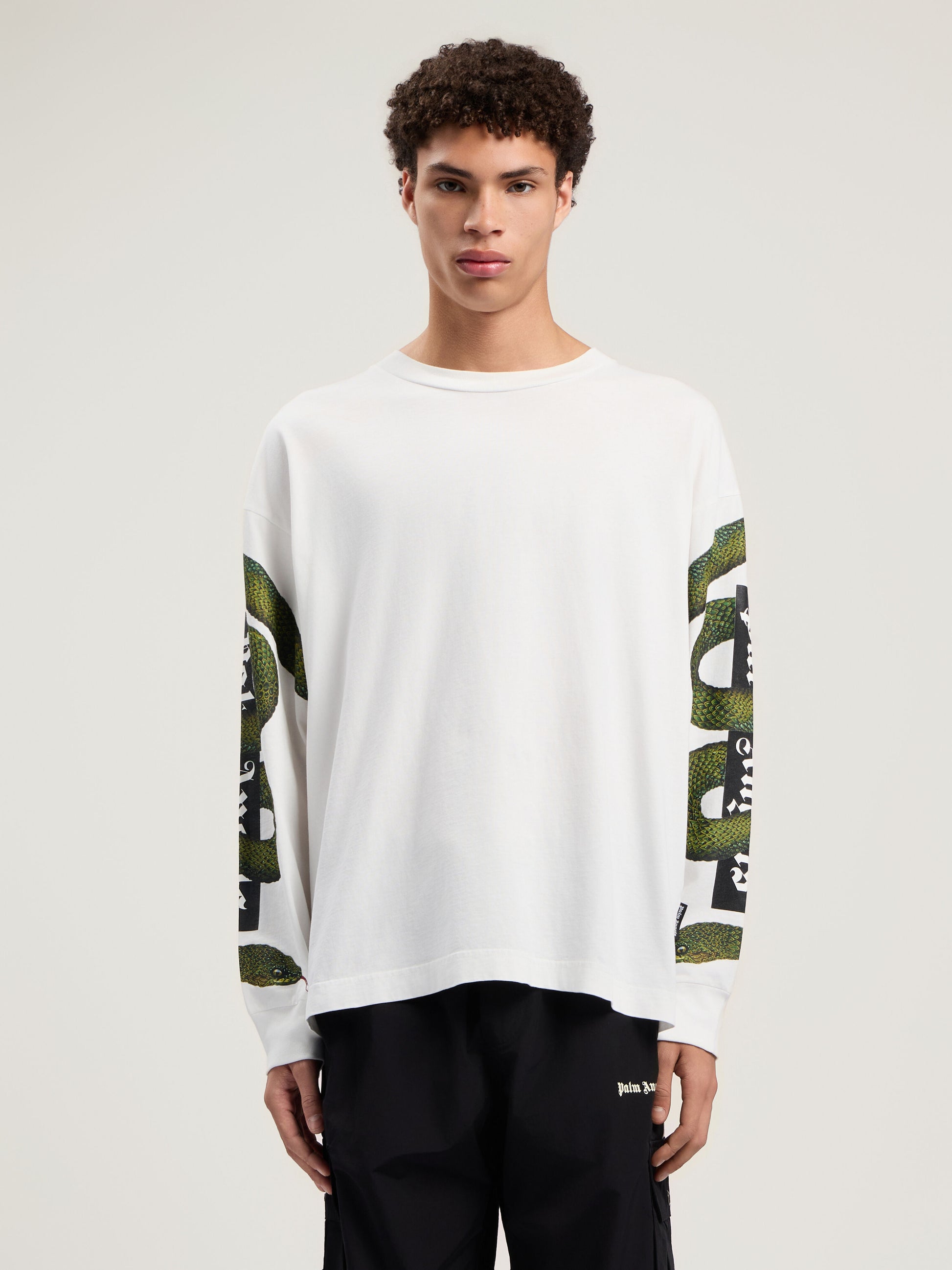 Snake Box Logo Long Sleeve T Shirt