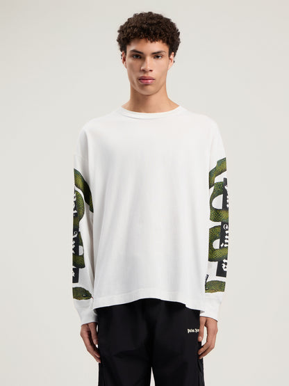 Snake Box Logo Long Sleeve T Shirt