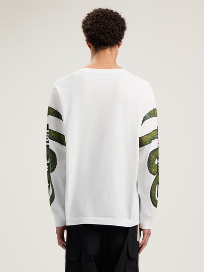 Snake Box Logo Long Sleeve T Shirt