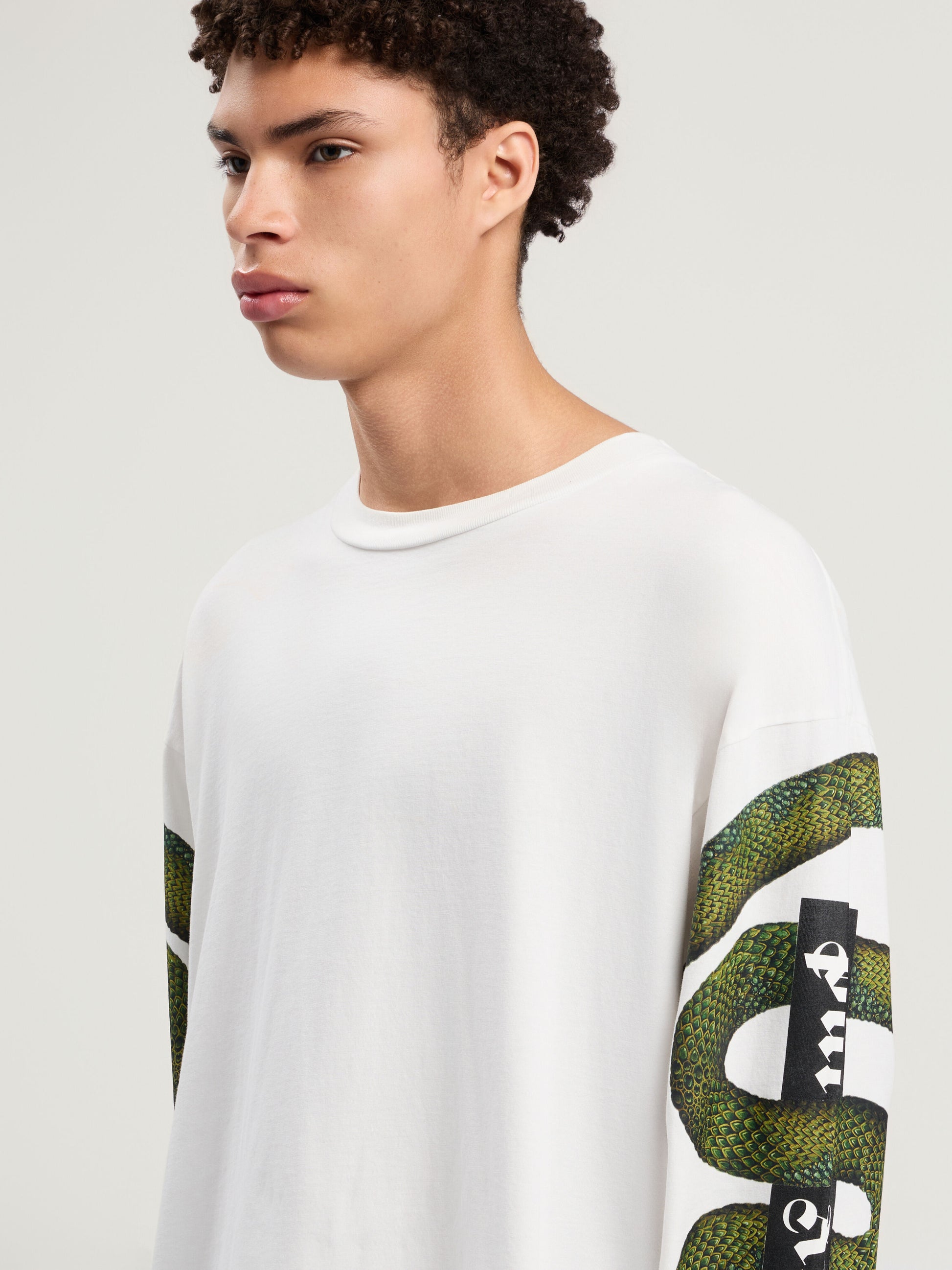 Snake Box Logo Long Sleeve T Shirt