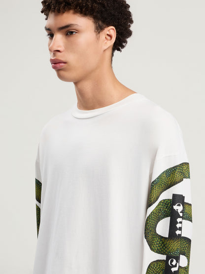 Snake Box Logo Long Sleeve T Shirt