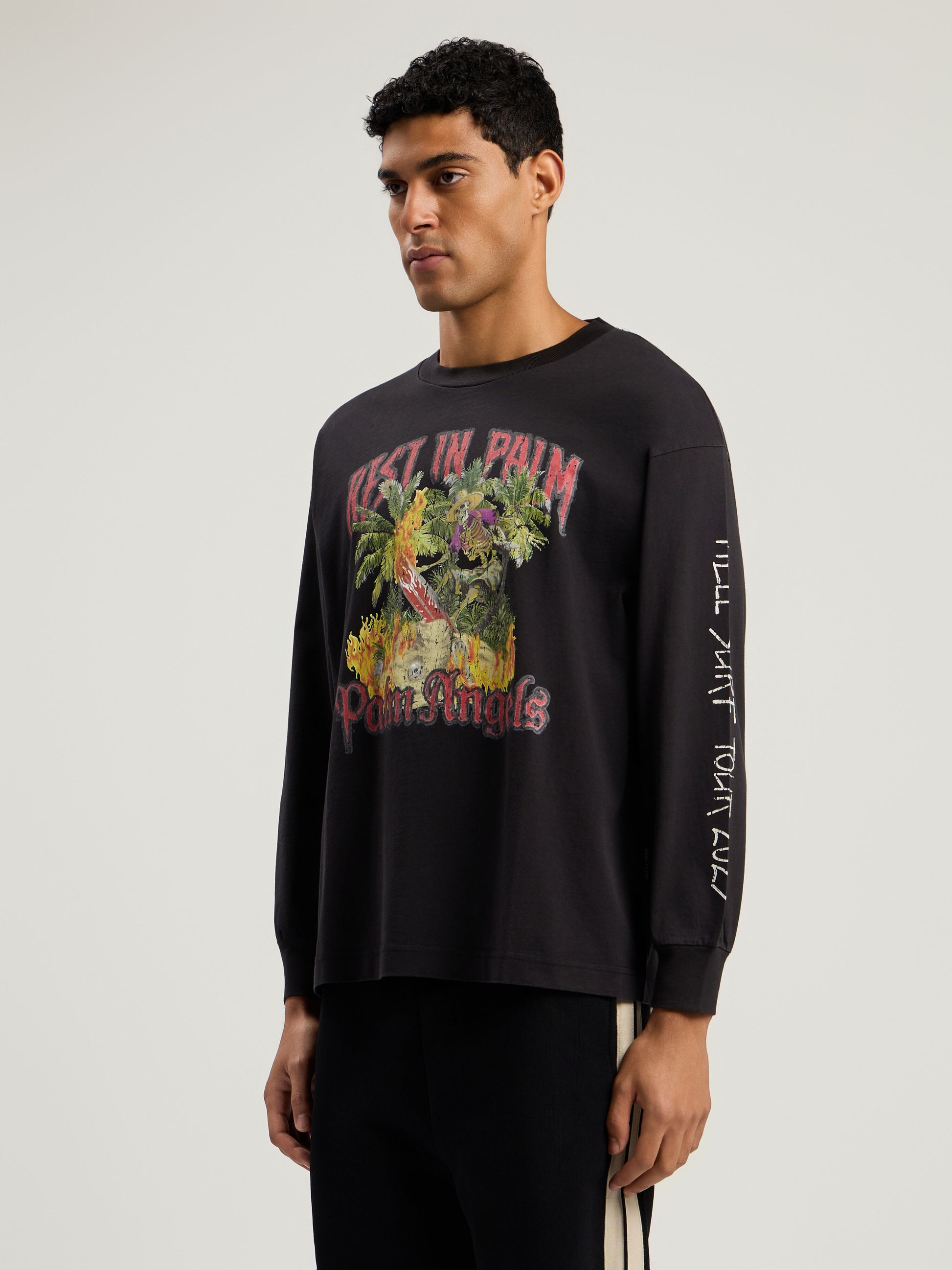 Rest In Palm Long Sleeve T Shirt