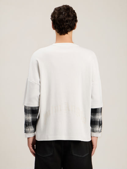 Skull Double Long Sleeved Shirt