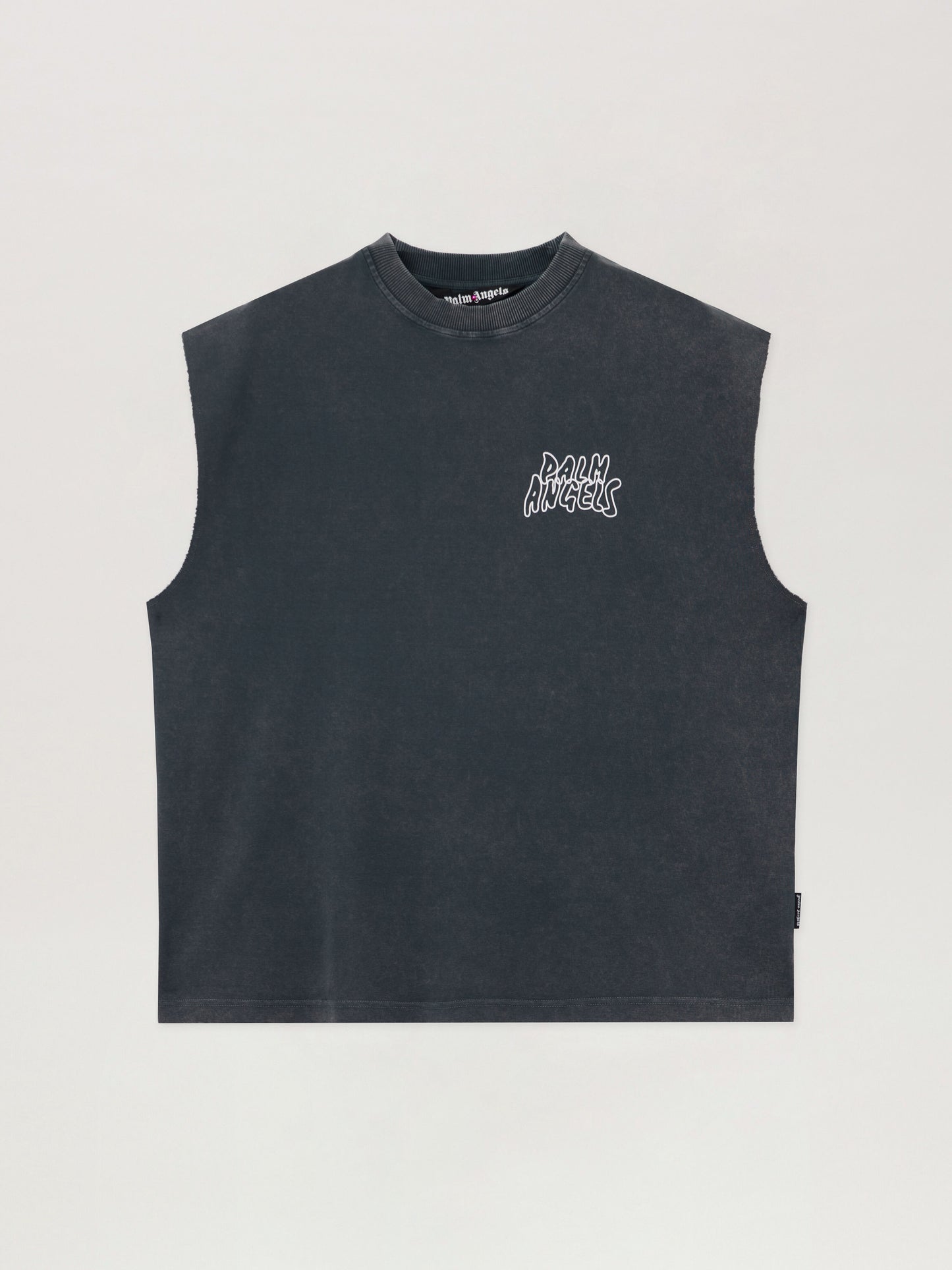 Palm Leaf Distressed Tank