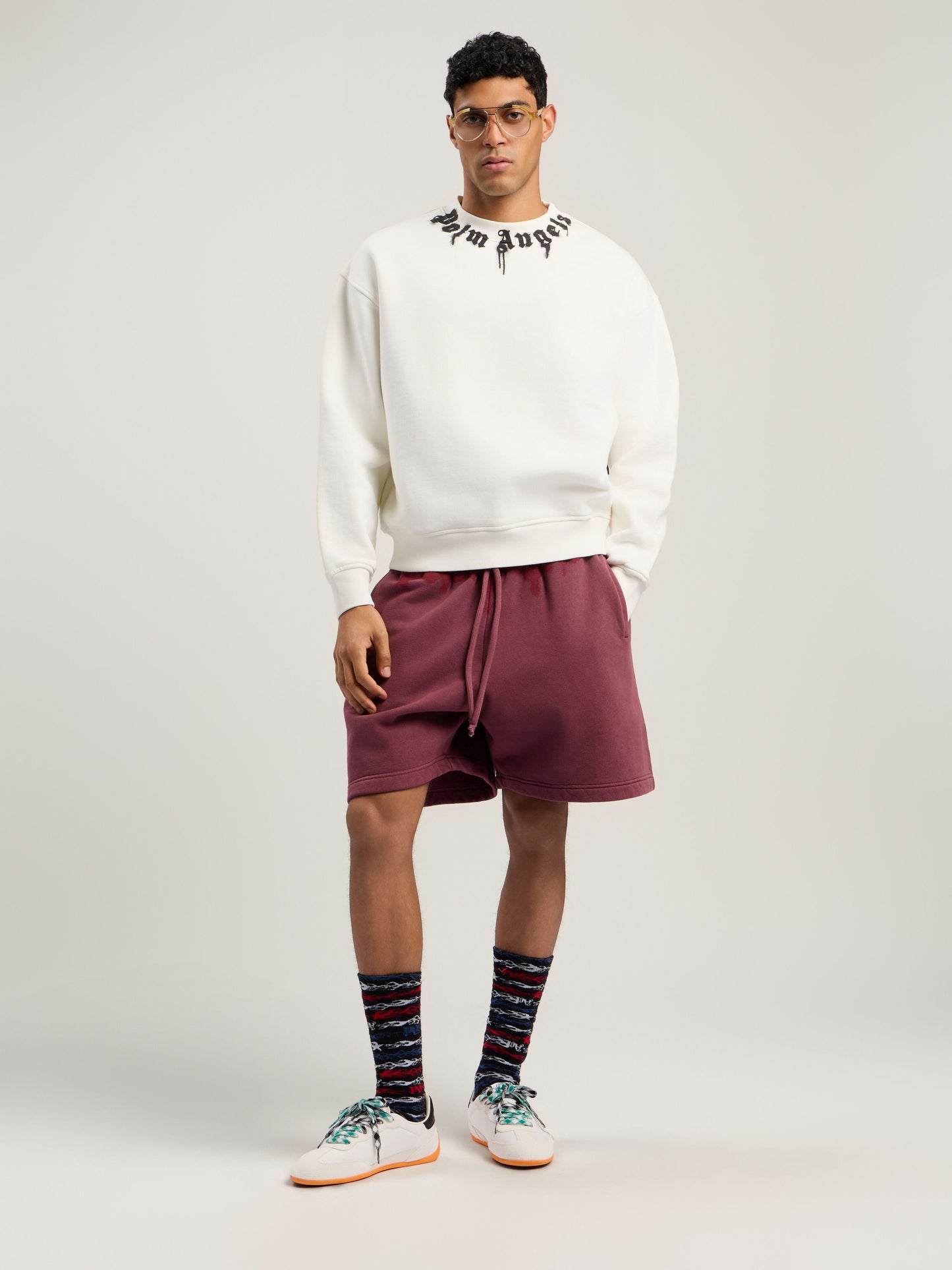 Neck Logo Reg Crew Sweatshirt