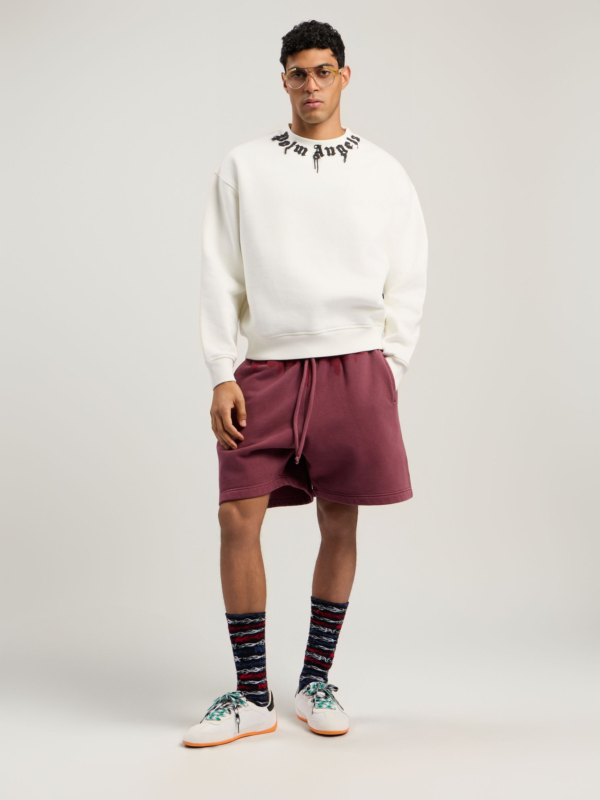 Neck Logo Reg Crew Sweatshirt