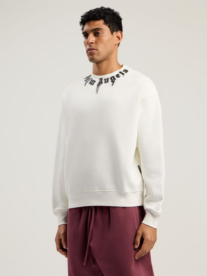 Neck Logo Reg Crew Sweatshirt