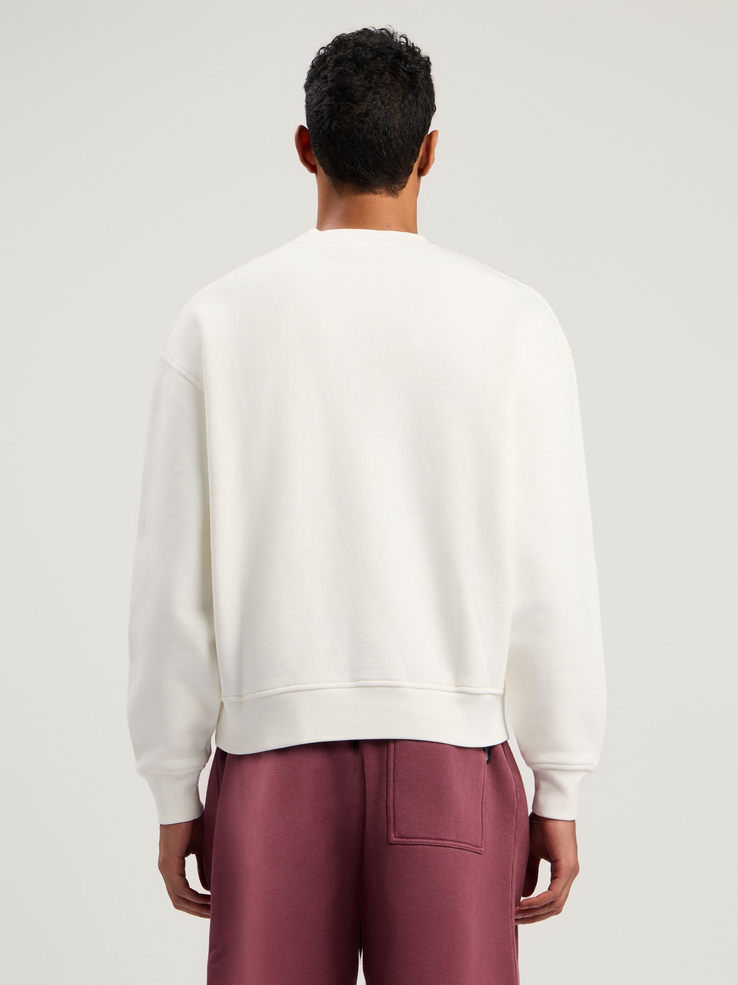 Neck Logo Reg Crew Sweatshirt