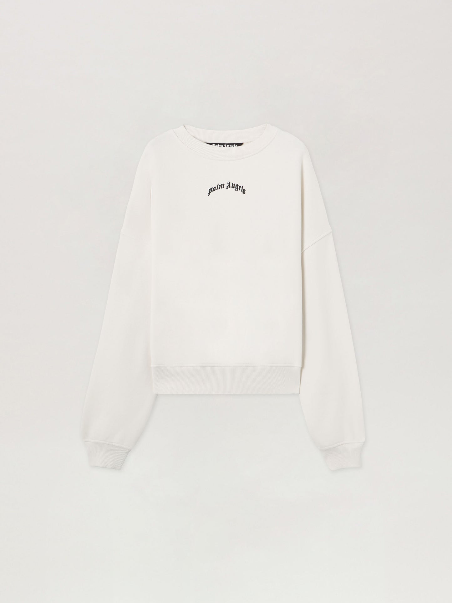 Back Curved Logo Loose Sweatshirt