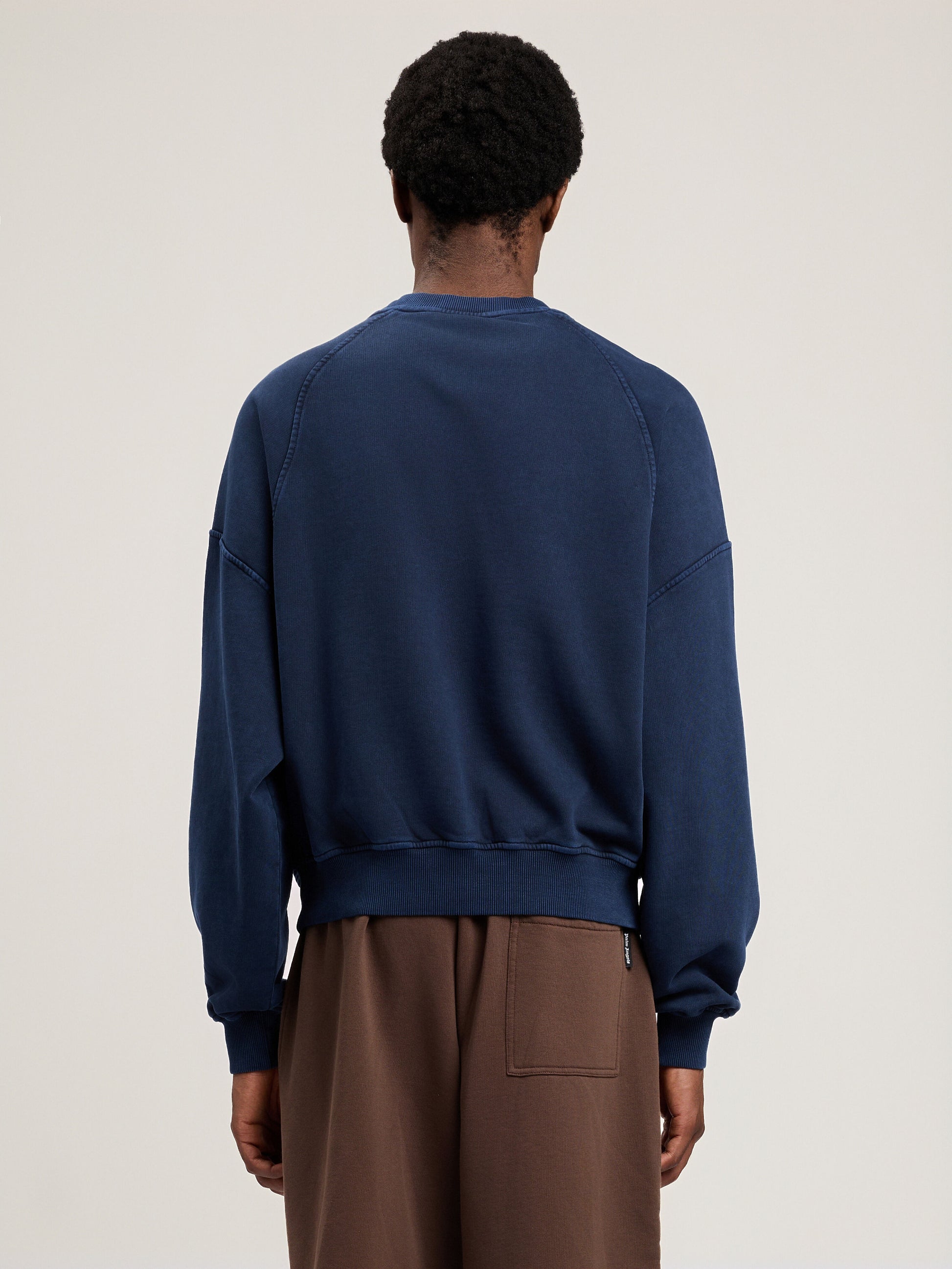 Palm Leaf Reglan Loose Sweatshirt