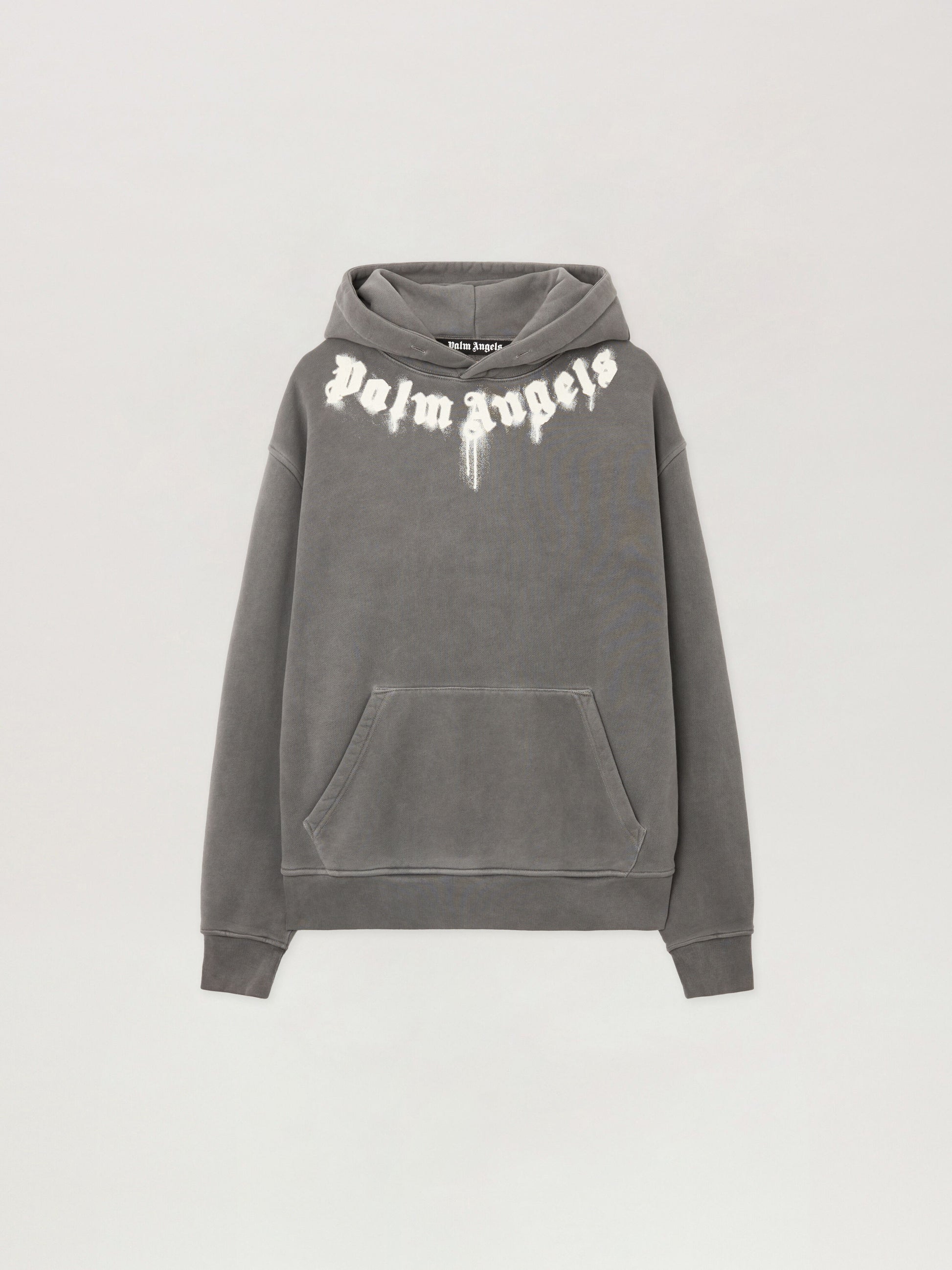Neck Logo Regular Hoodie
