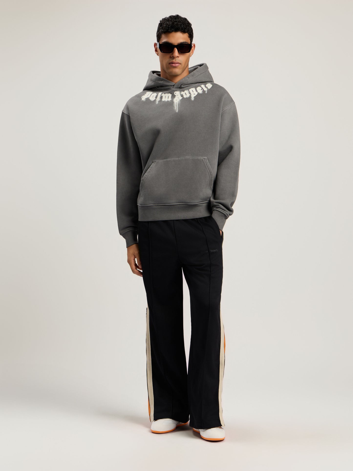 Neck Logo Regular Hoodie