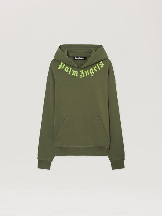 Neck Logo Hoodie