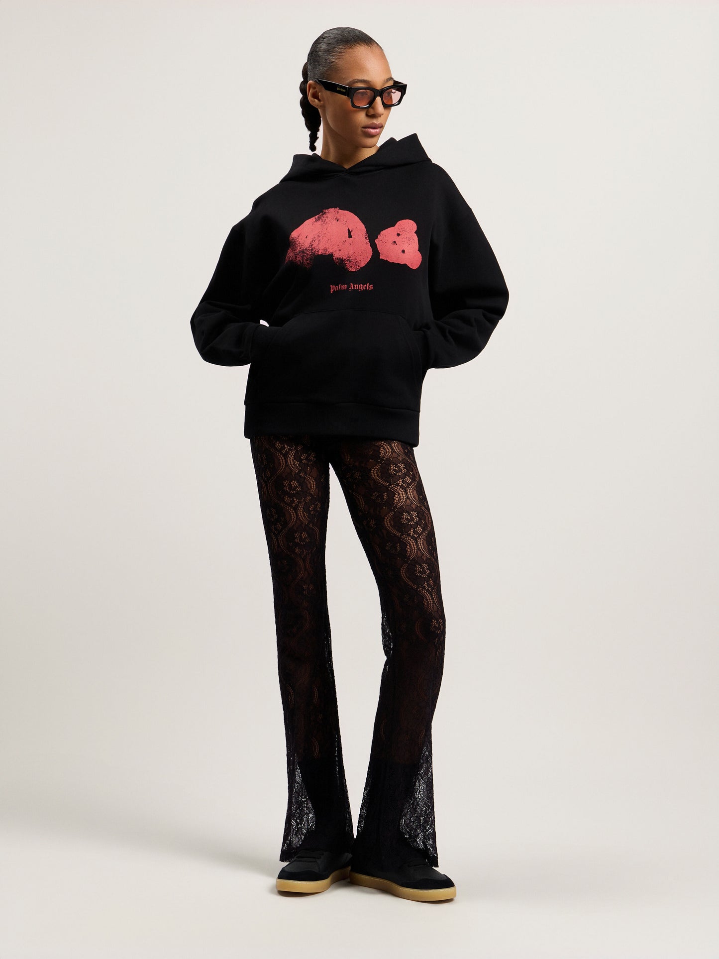 Spray Broken Bear Hoodie