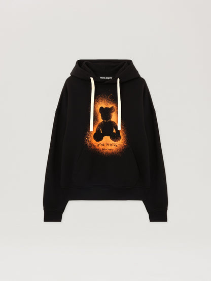 Spray Bear Loose Hoodie