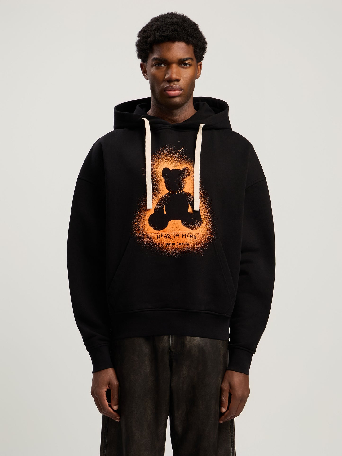 Spray Bear Loose Hoodie