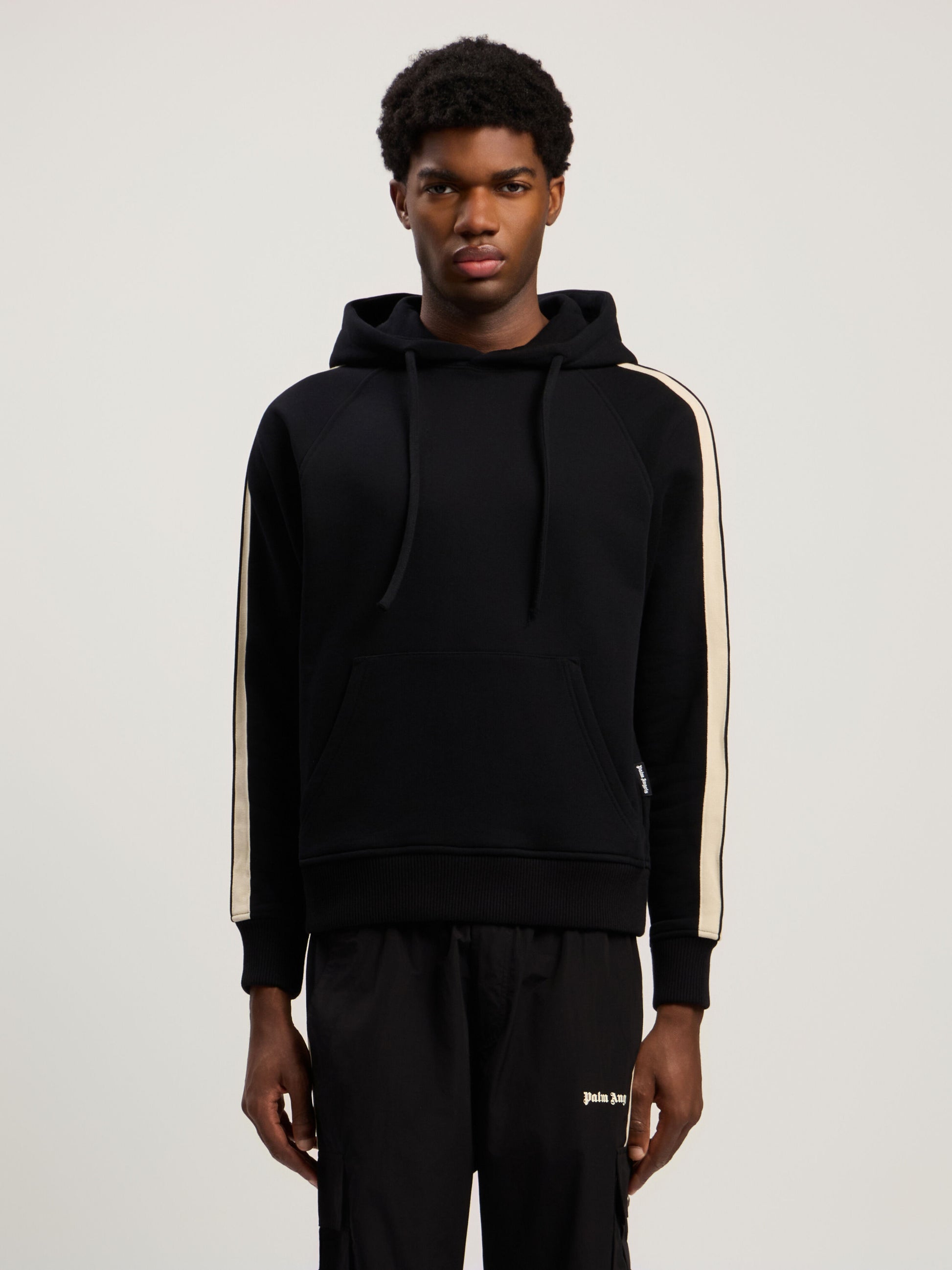 Curved Logo Track Hoodie