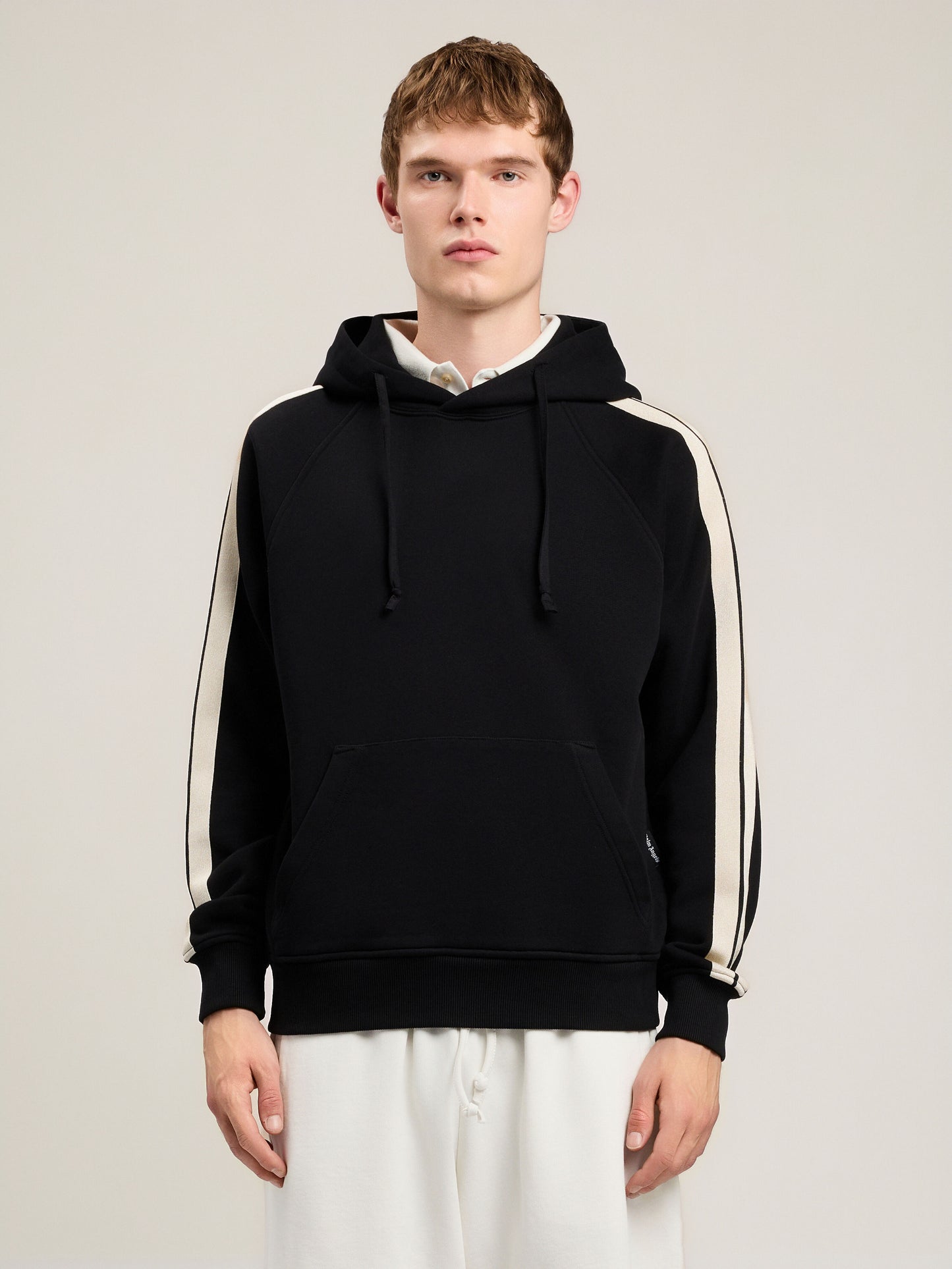 Back Curved Logo Track Hoodie