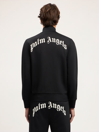 Curved Logo Track Jacket