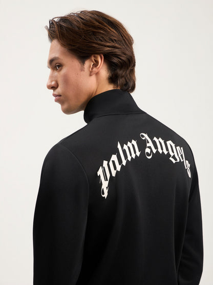 Curved Logo Track Jacket