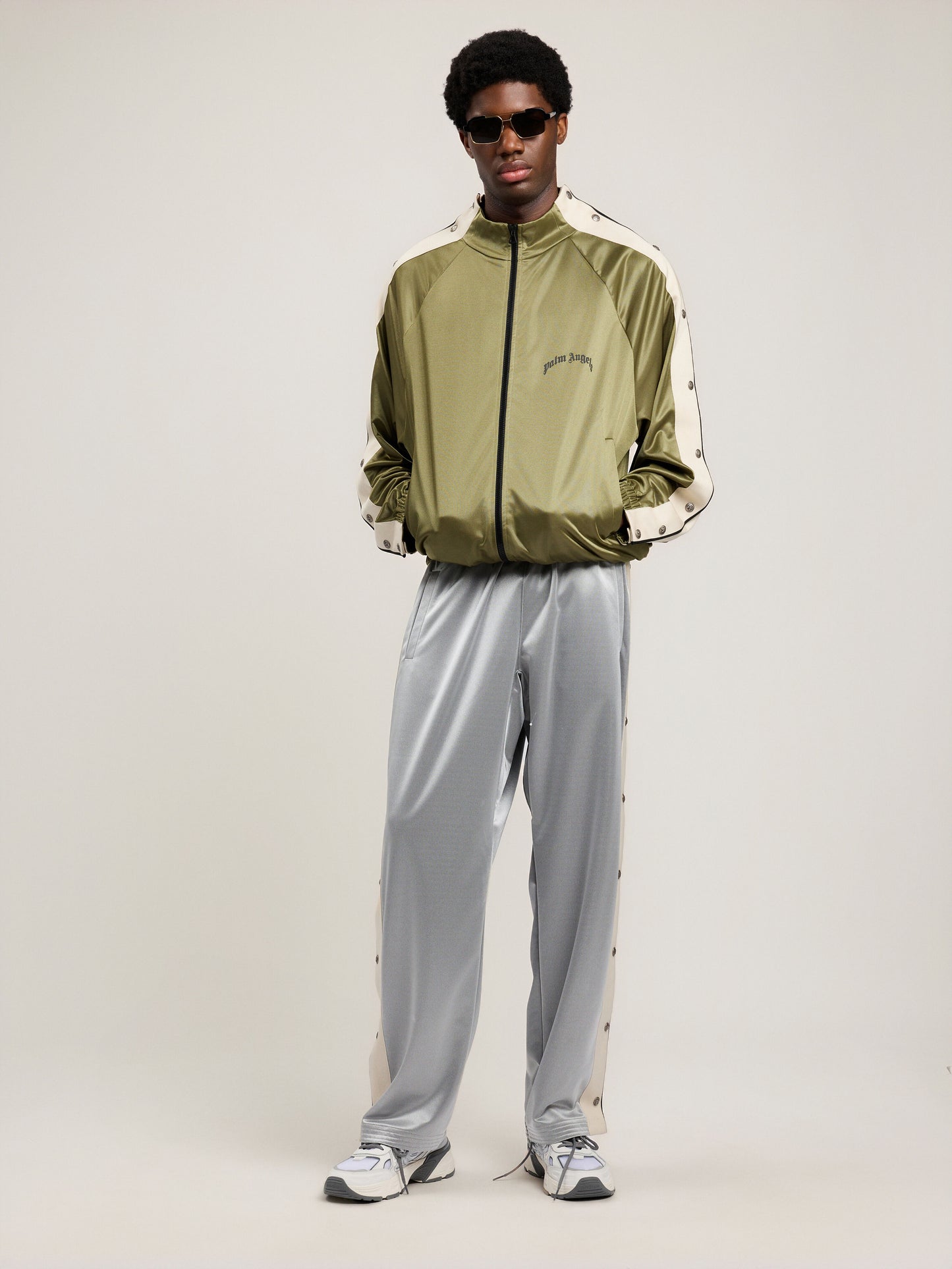 Curved Logo Boxe Track Jacket