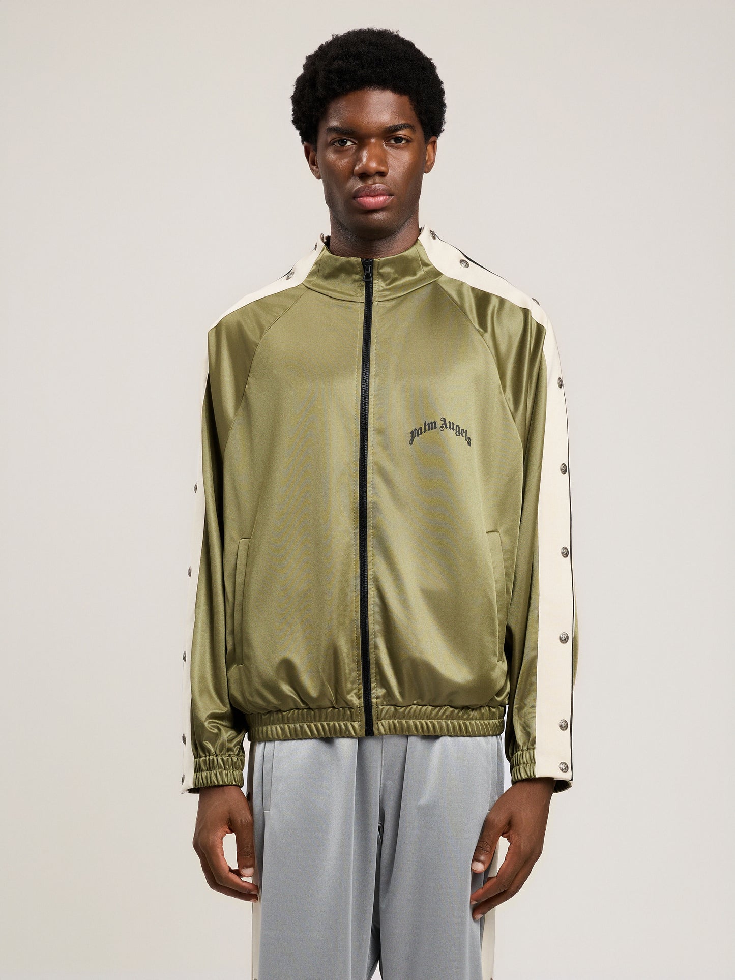 Curved Logo Boxe Track Jacket
