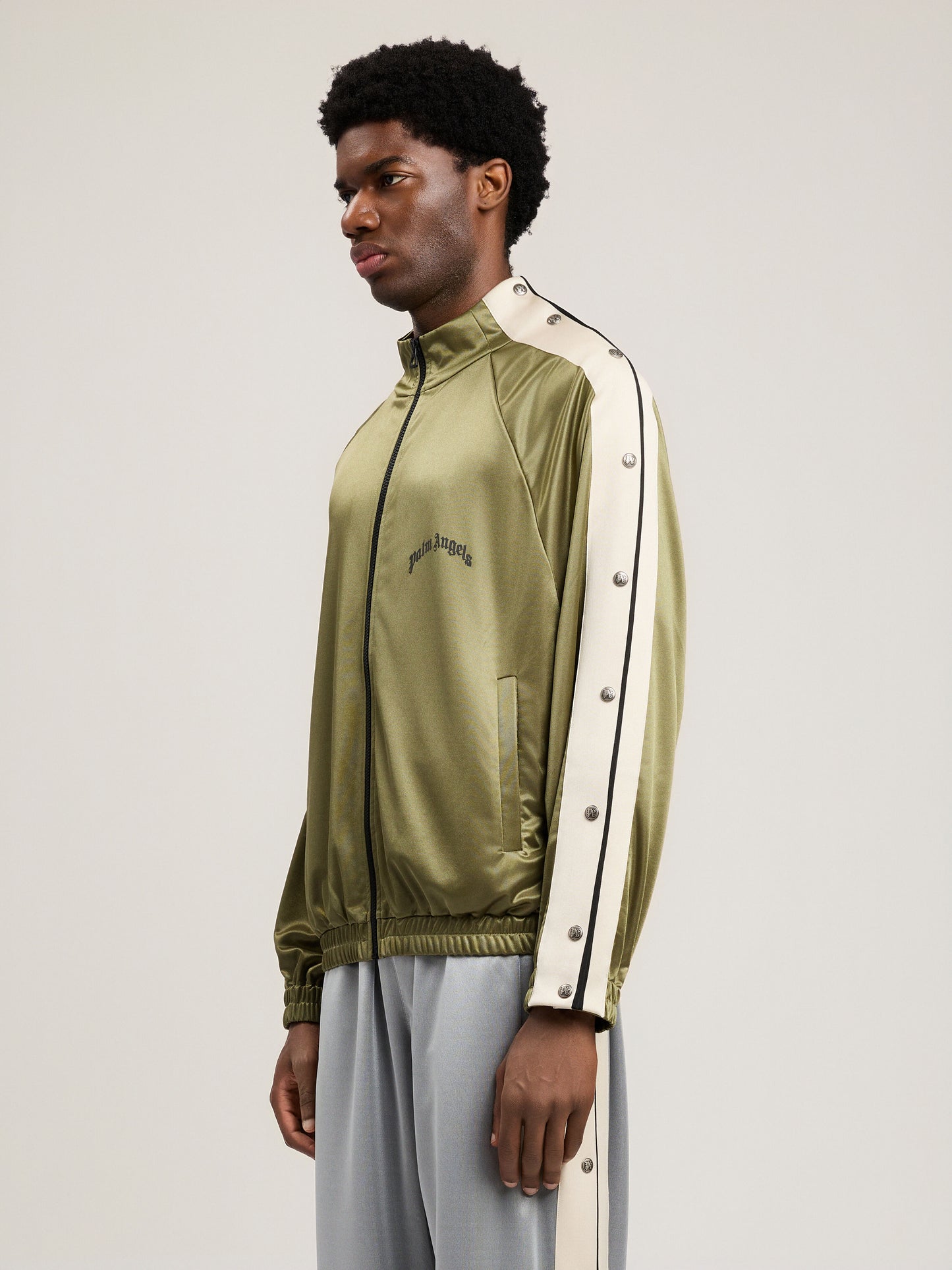 Curved Logo Boxe Track Jacket