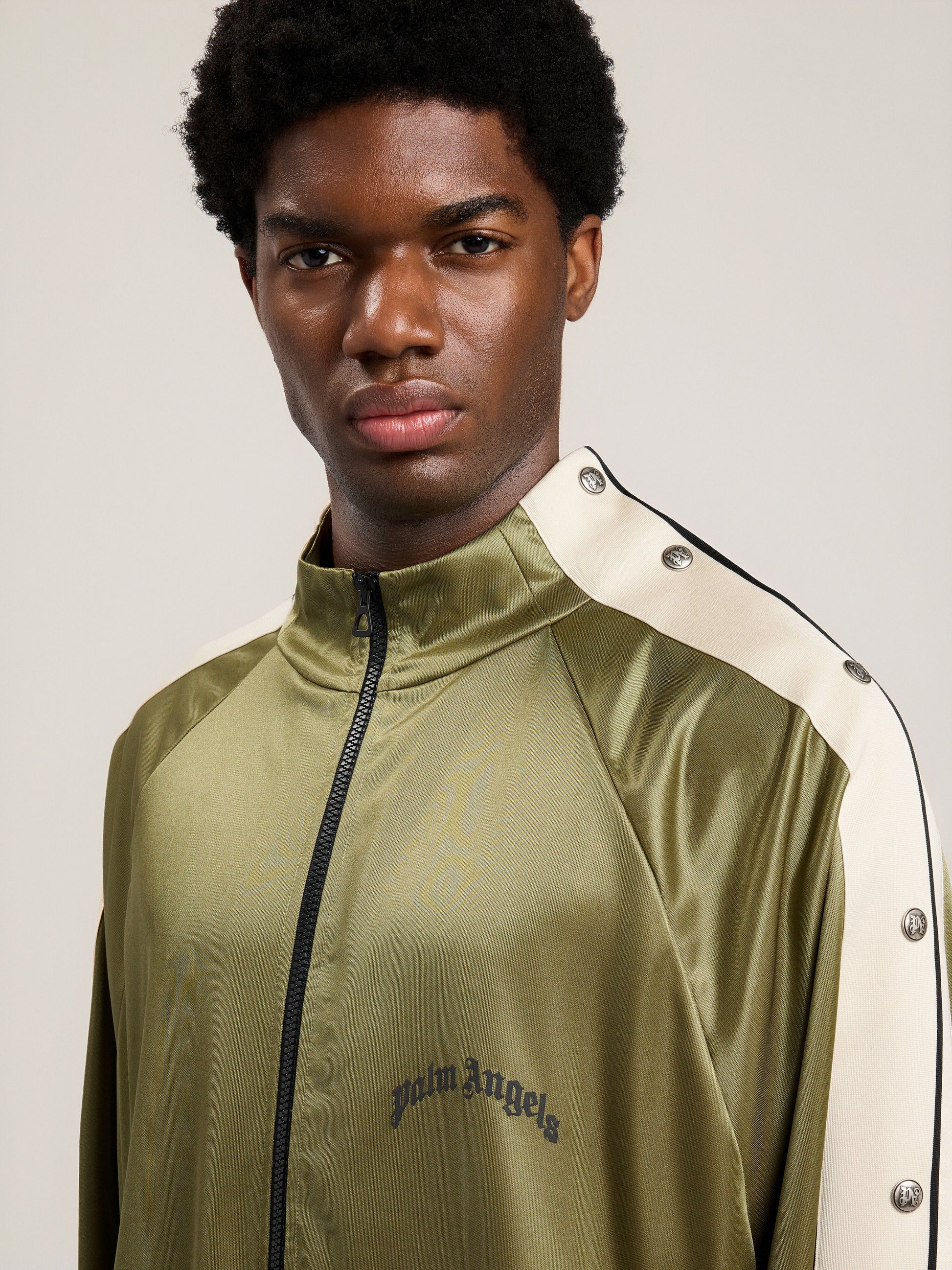 Curved Logo Boxe Track Jacket