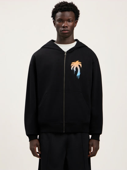 I Love Pa Zipped Hoodie