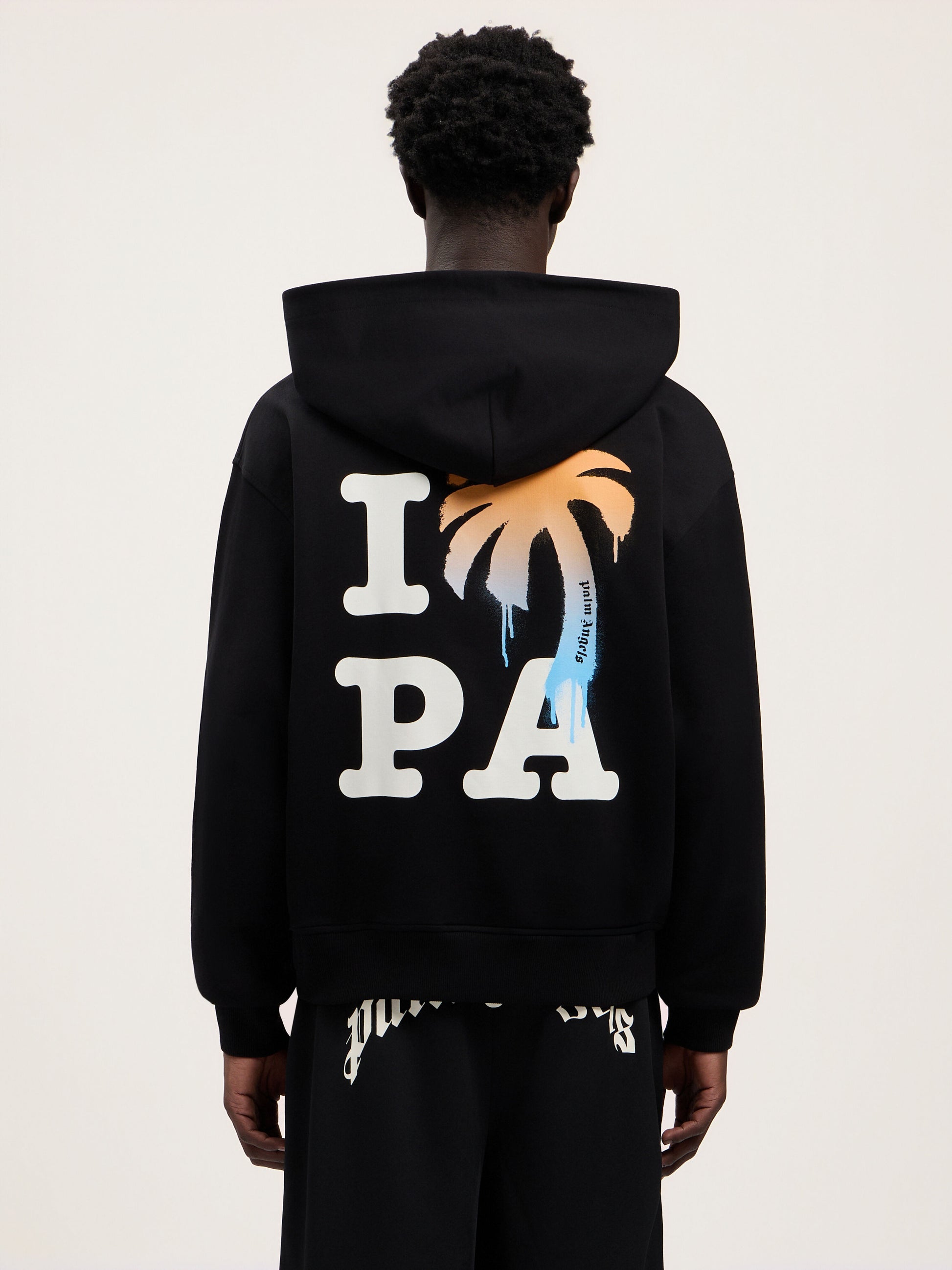 I Love Pa Zipped Hoodie