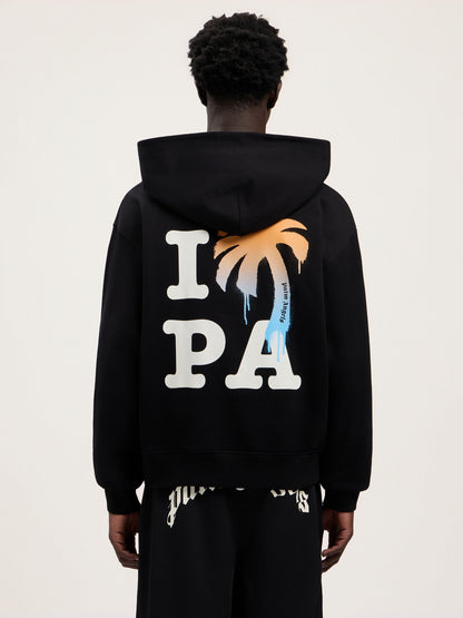 I Love Pa Zipped Hoodie