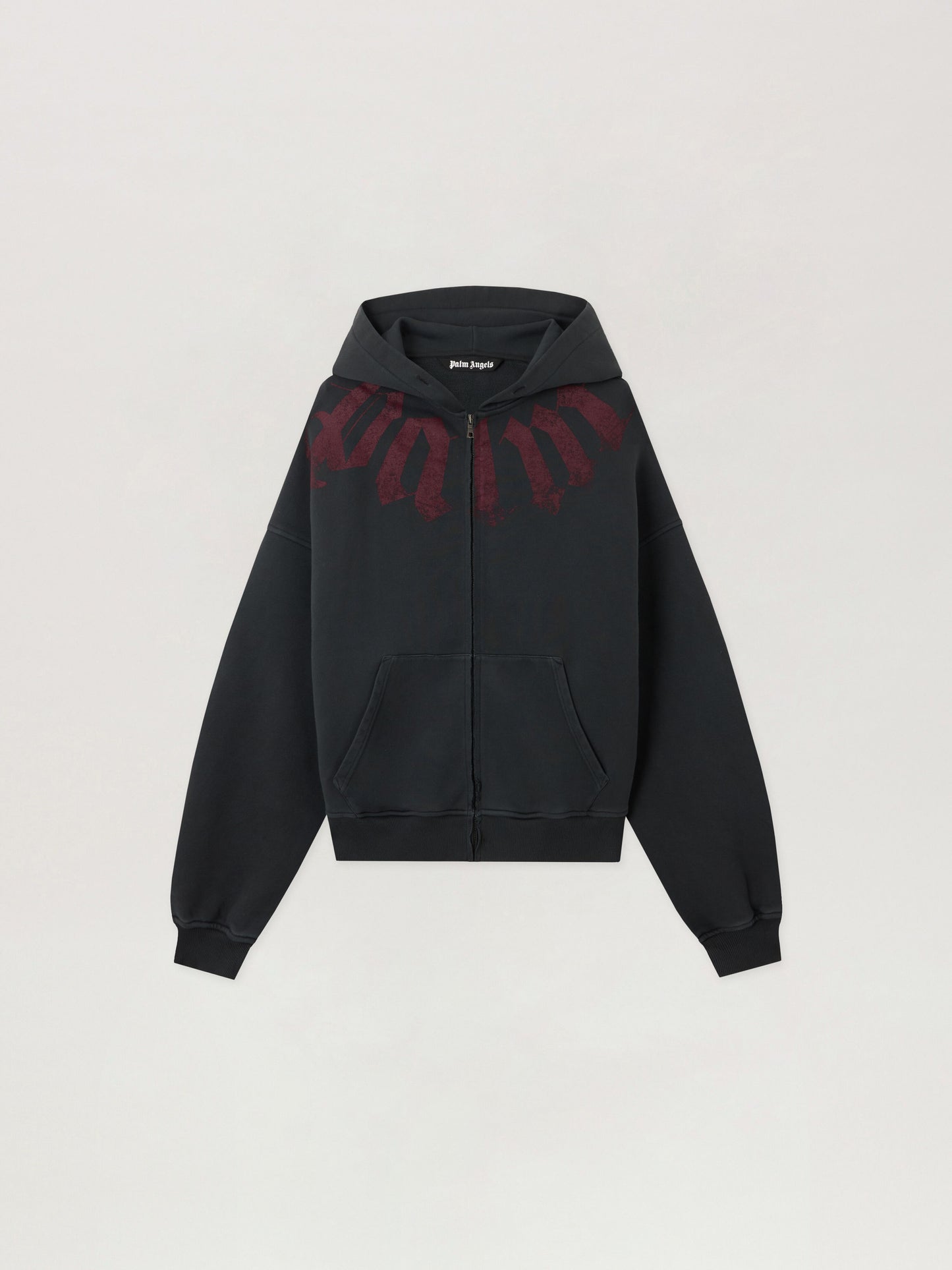 Big Neck Logo Zip Hoodie