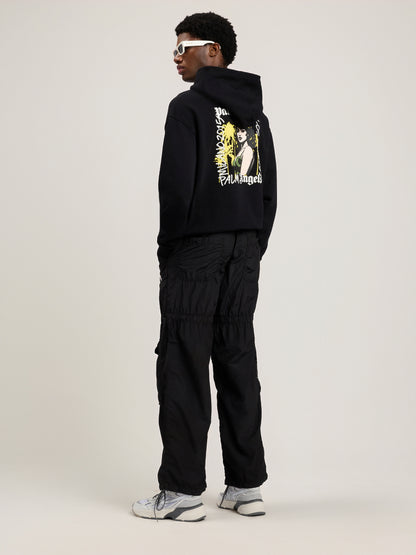 Curved Logo Draws Cargo Pants