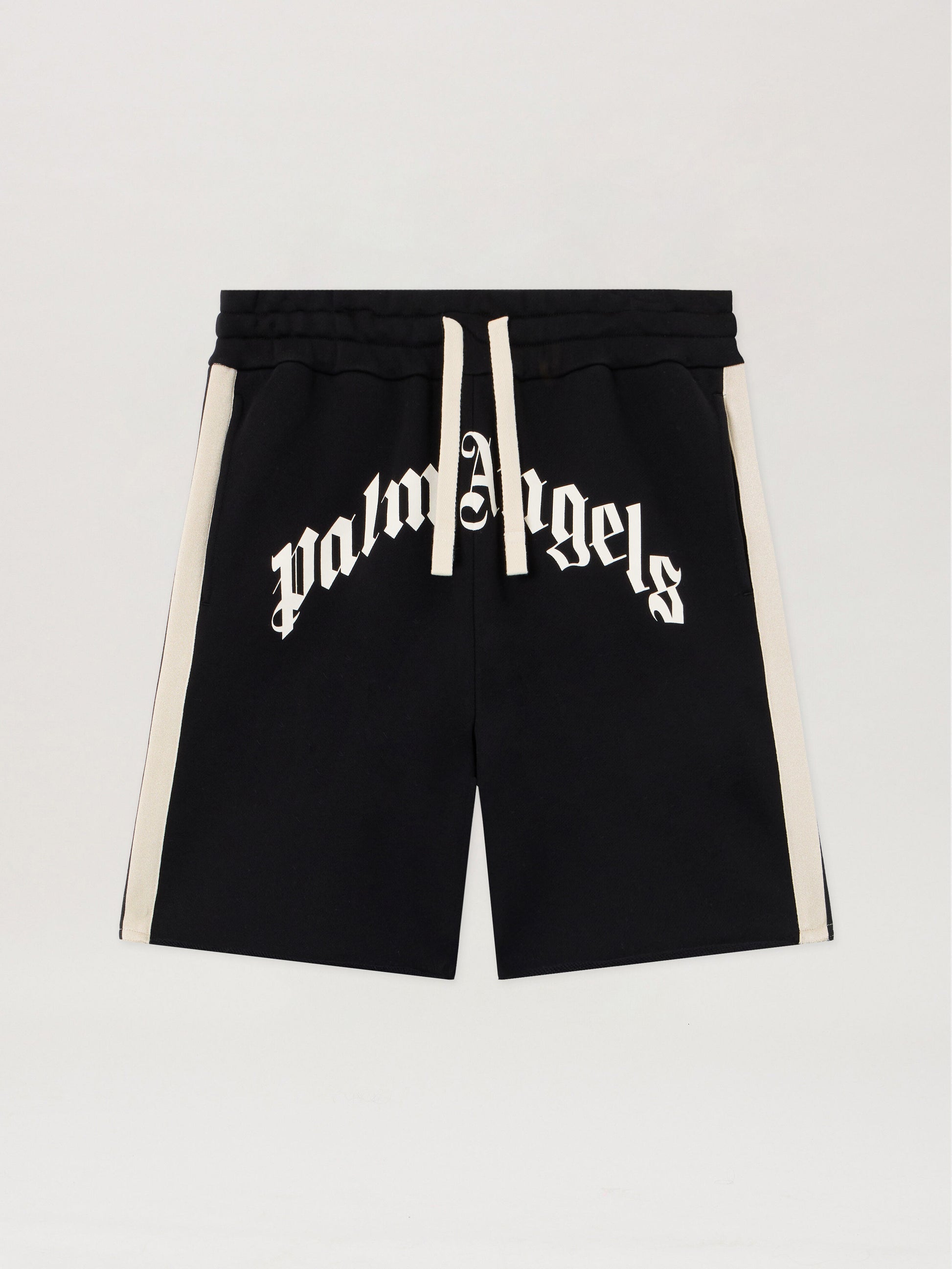 Curved Logo Track Sweatshorts