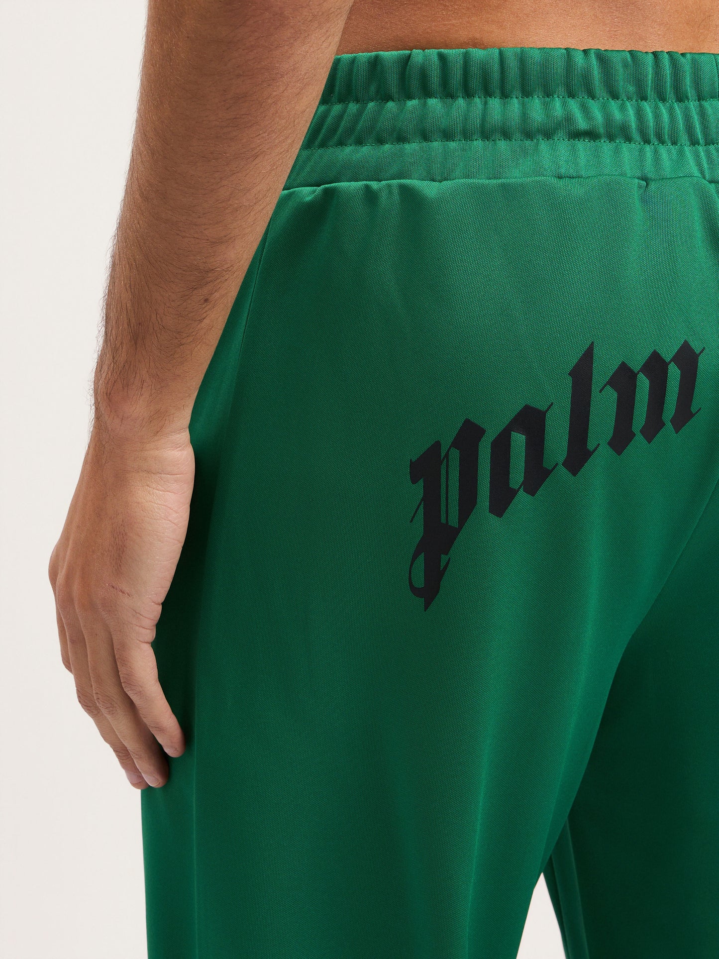 Back Curved Logo Track Pants