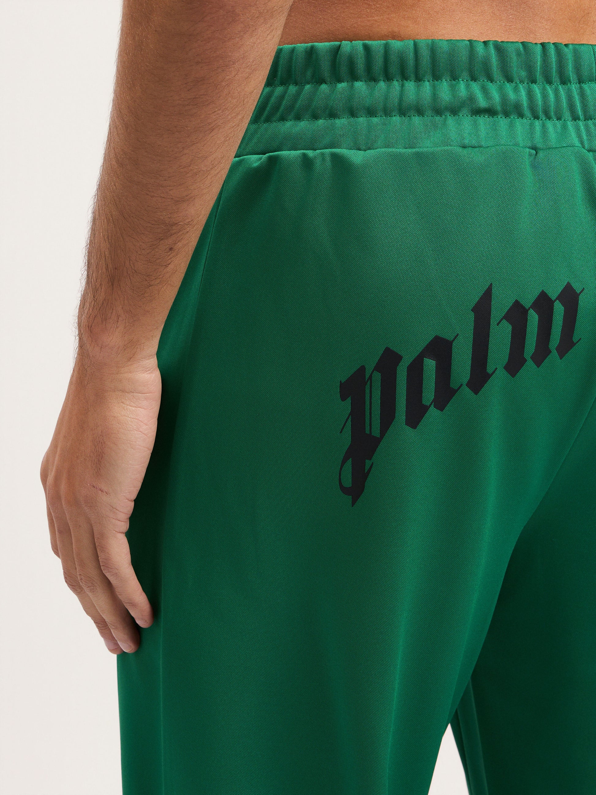 Back Curved Logo Track Pants