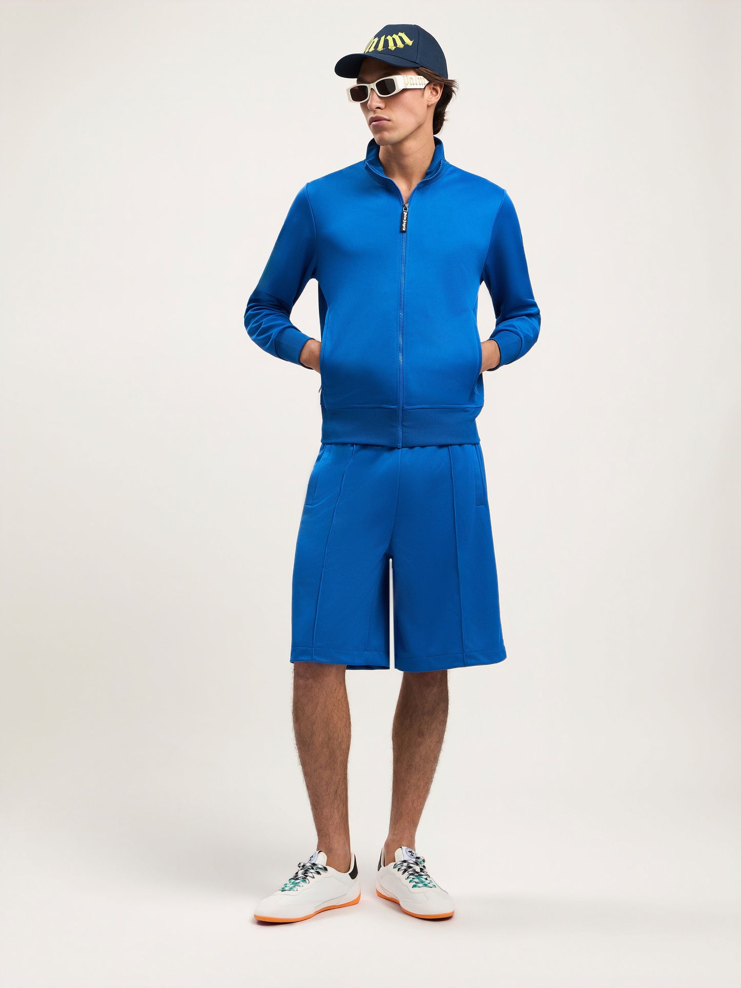 Back Curved Logo Track Shorts