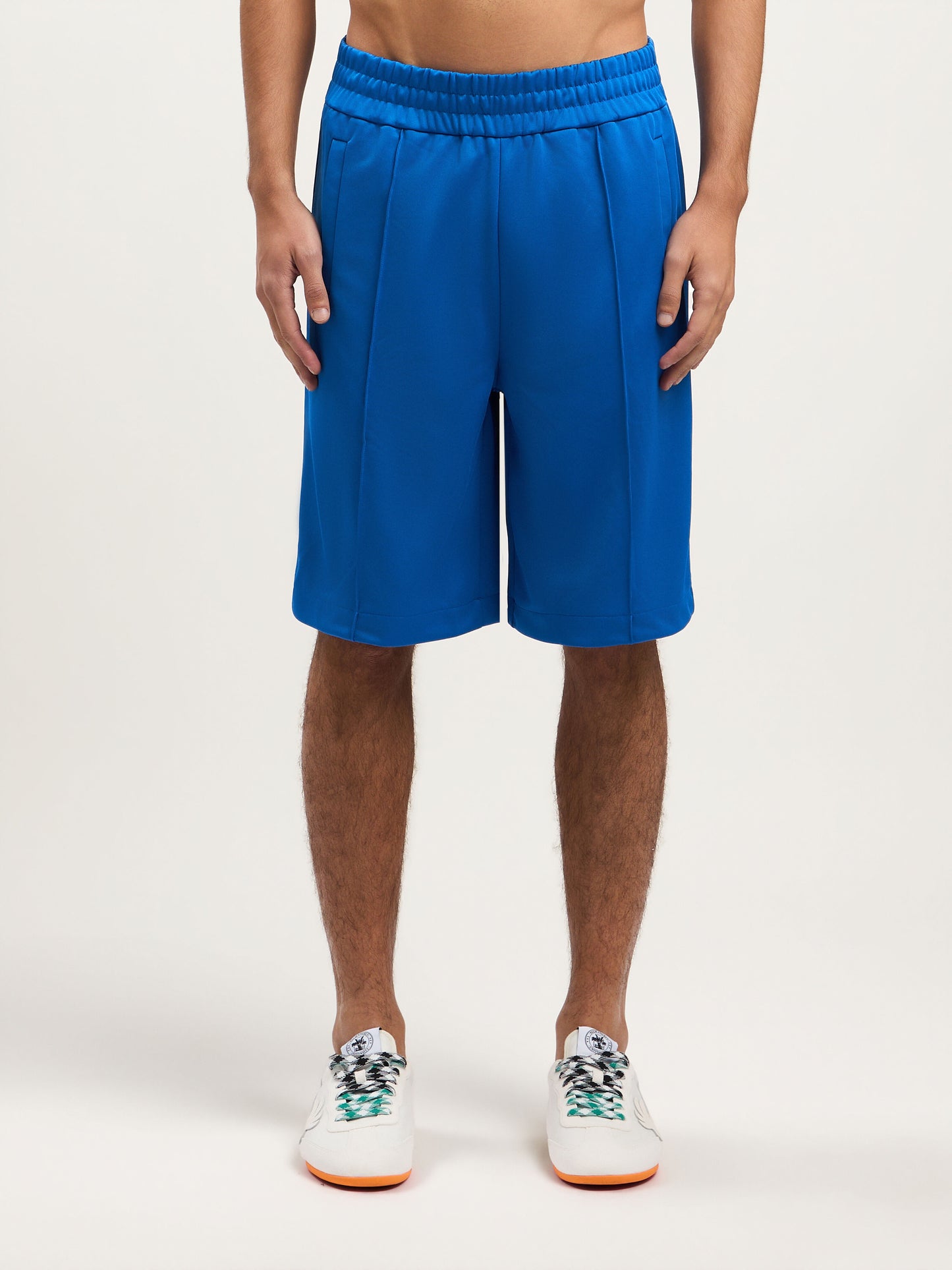 Back Curved Logo Track Shorts