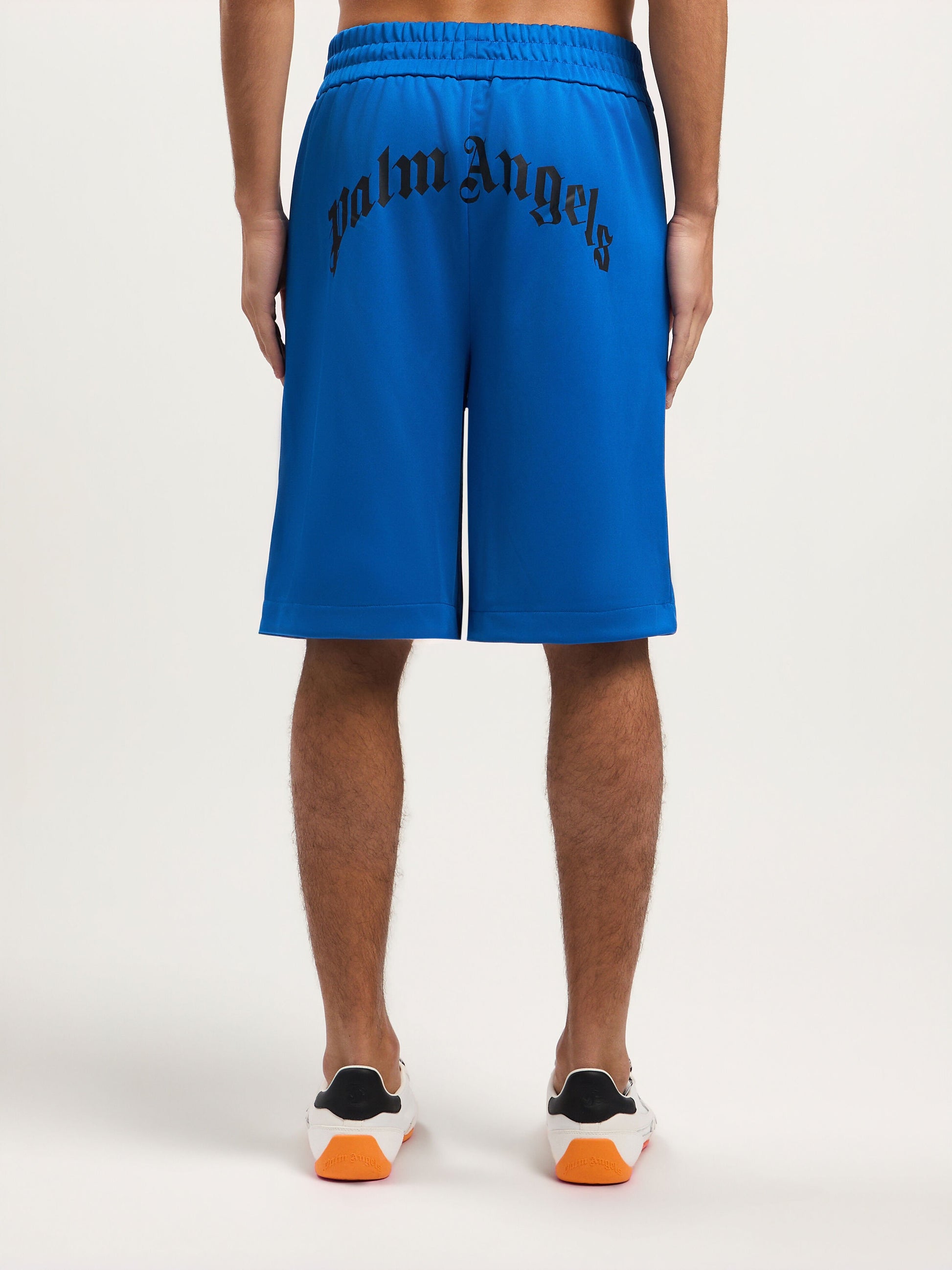 Back Curved Logo Track Shorts