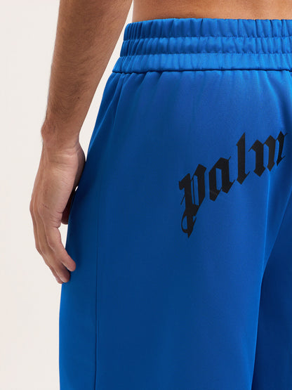 Back Curved Logo Track Shorts