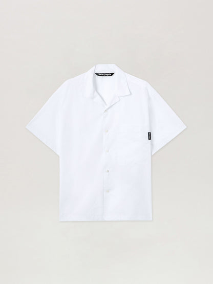 Back Curved Logo Bowling Shirt