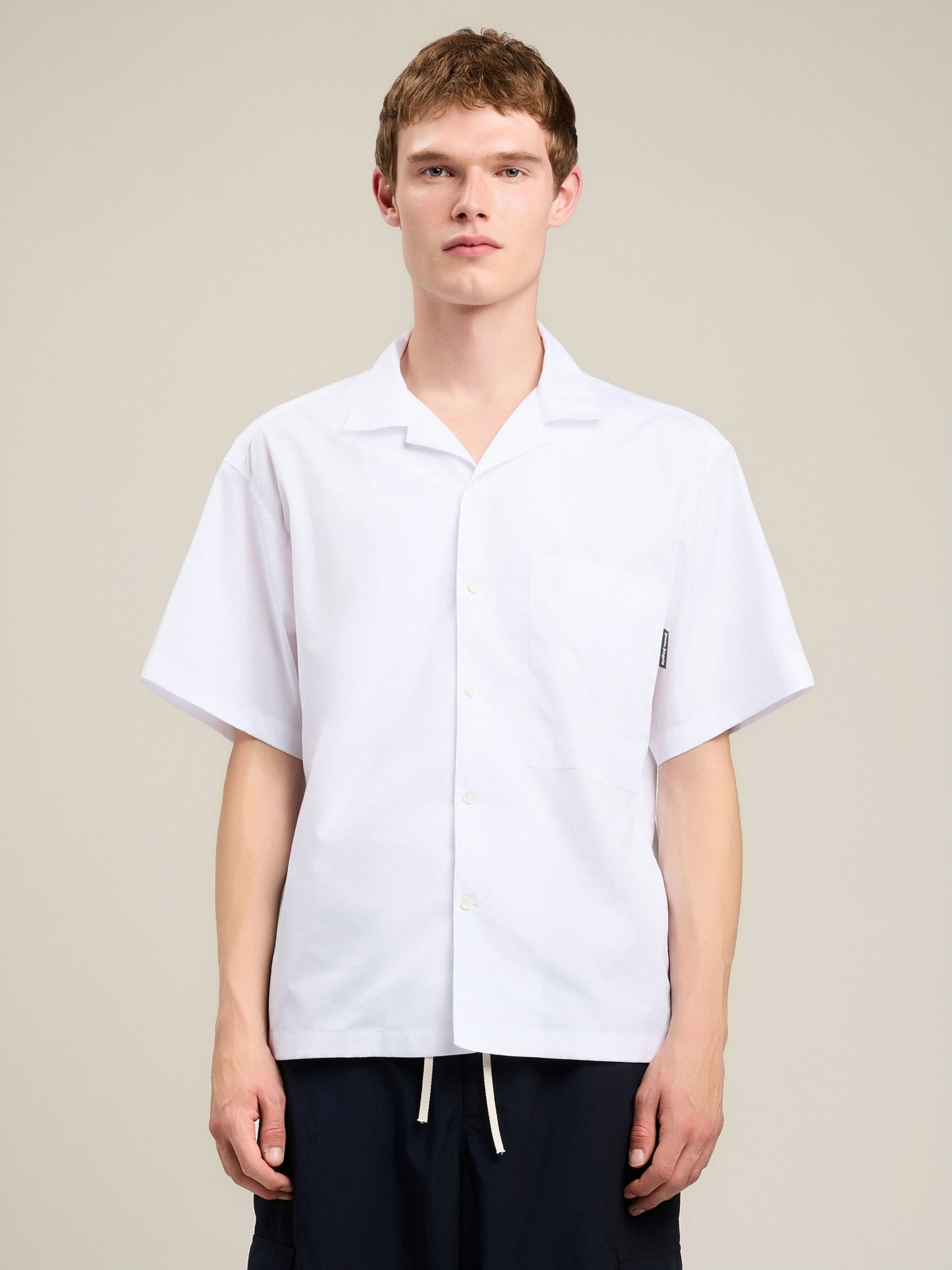 Back Curved Logo Bowling Shirt