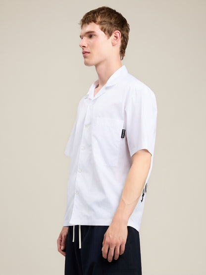 Back Curved Logo Bowling Shirt