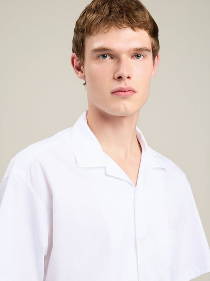 Back Curved Logo Bowling Shirt