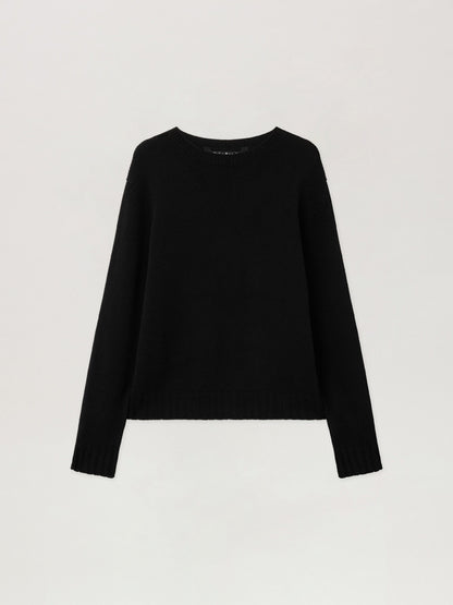 Back Curved Logo Sweater