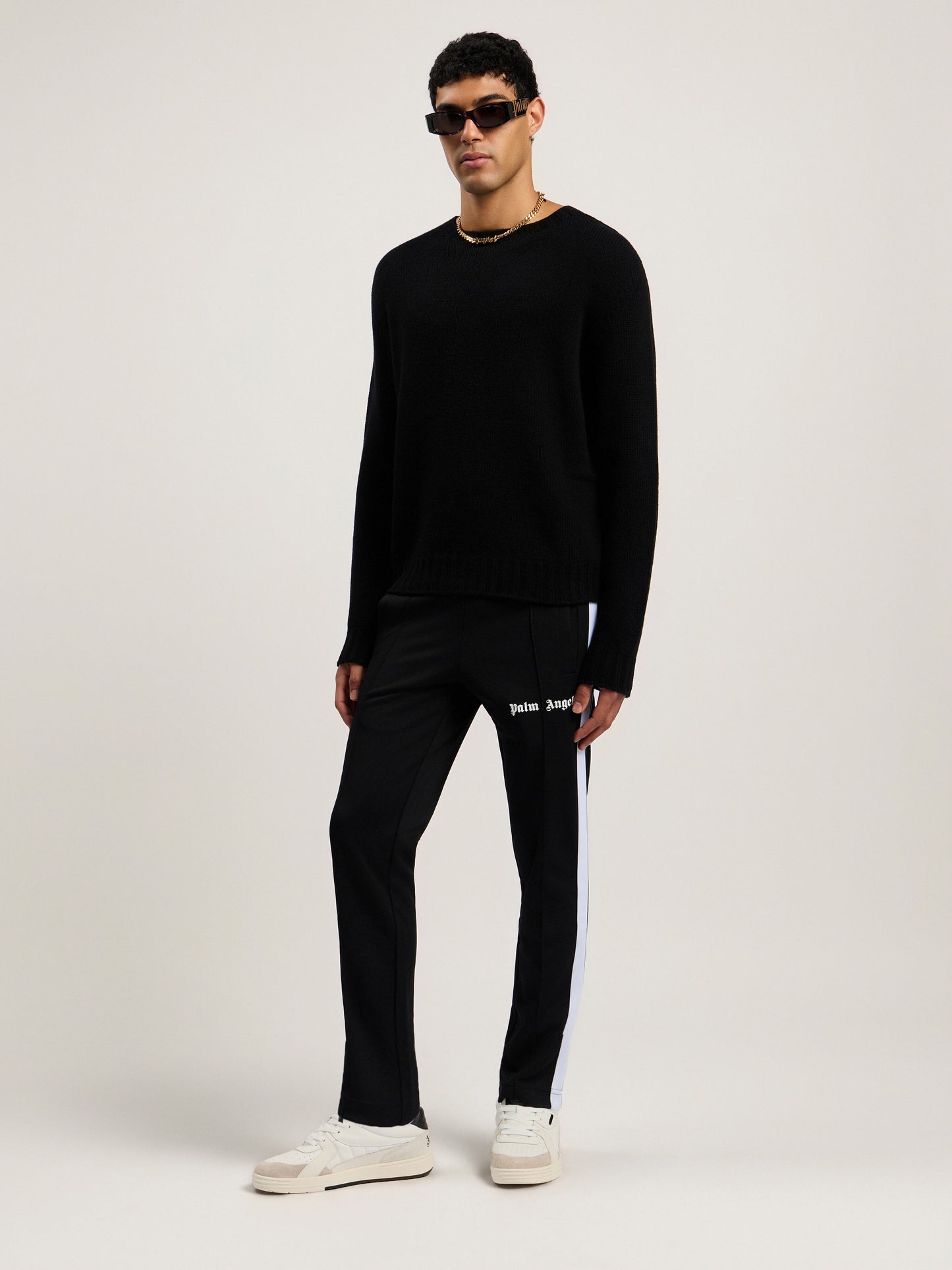 Back Curved Logo Sweater