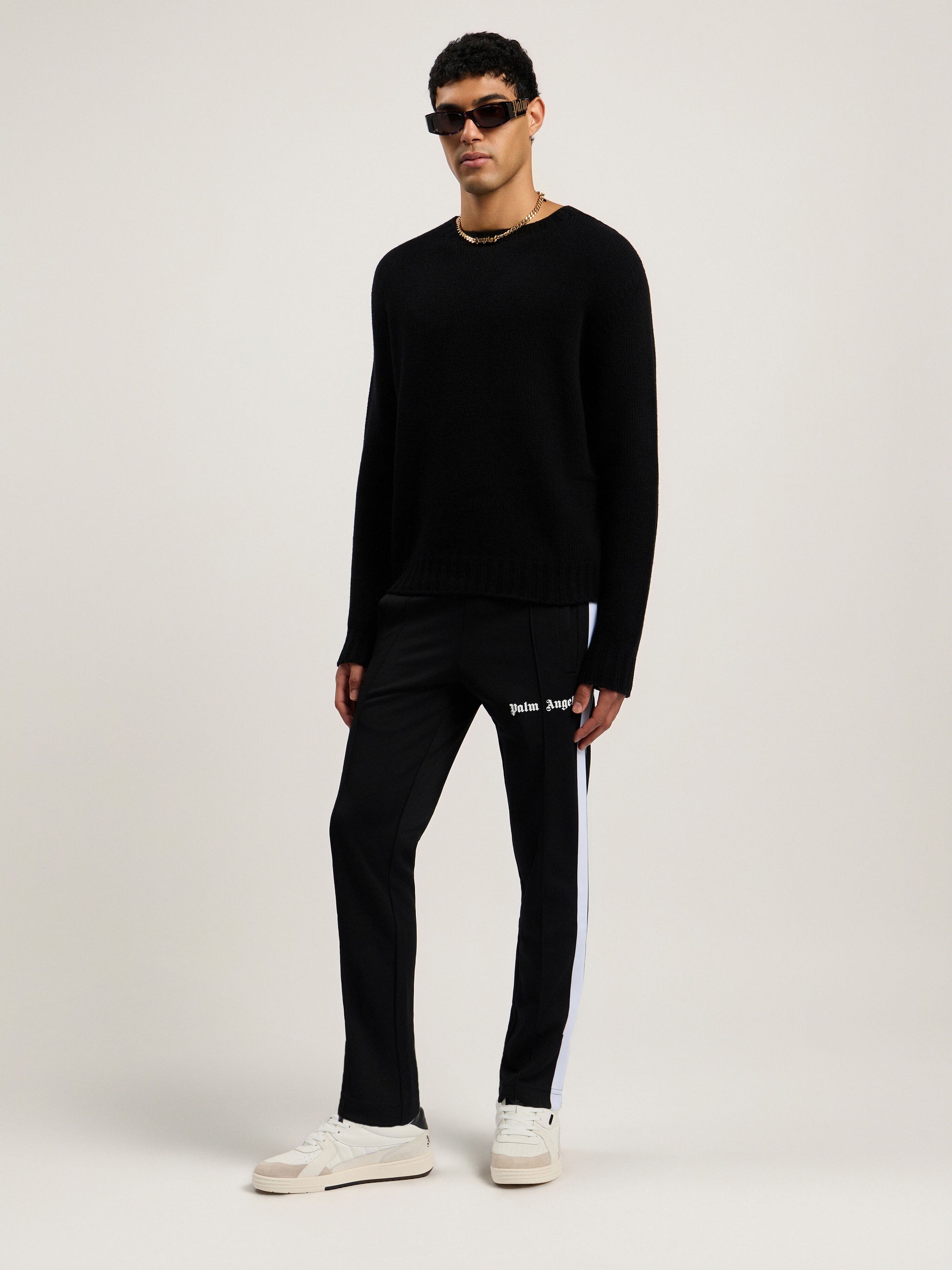 Back Curved Logo Sweater