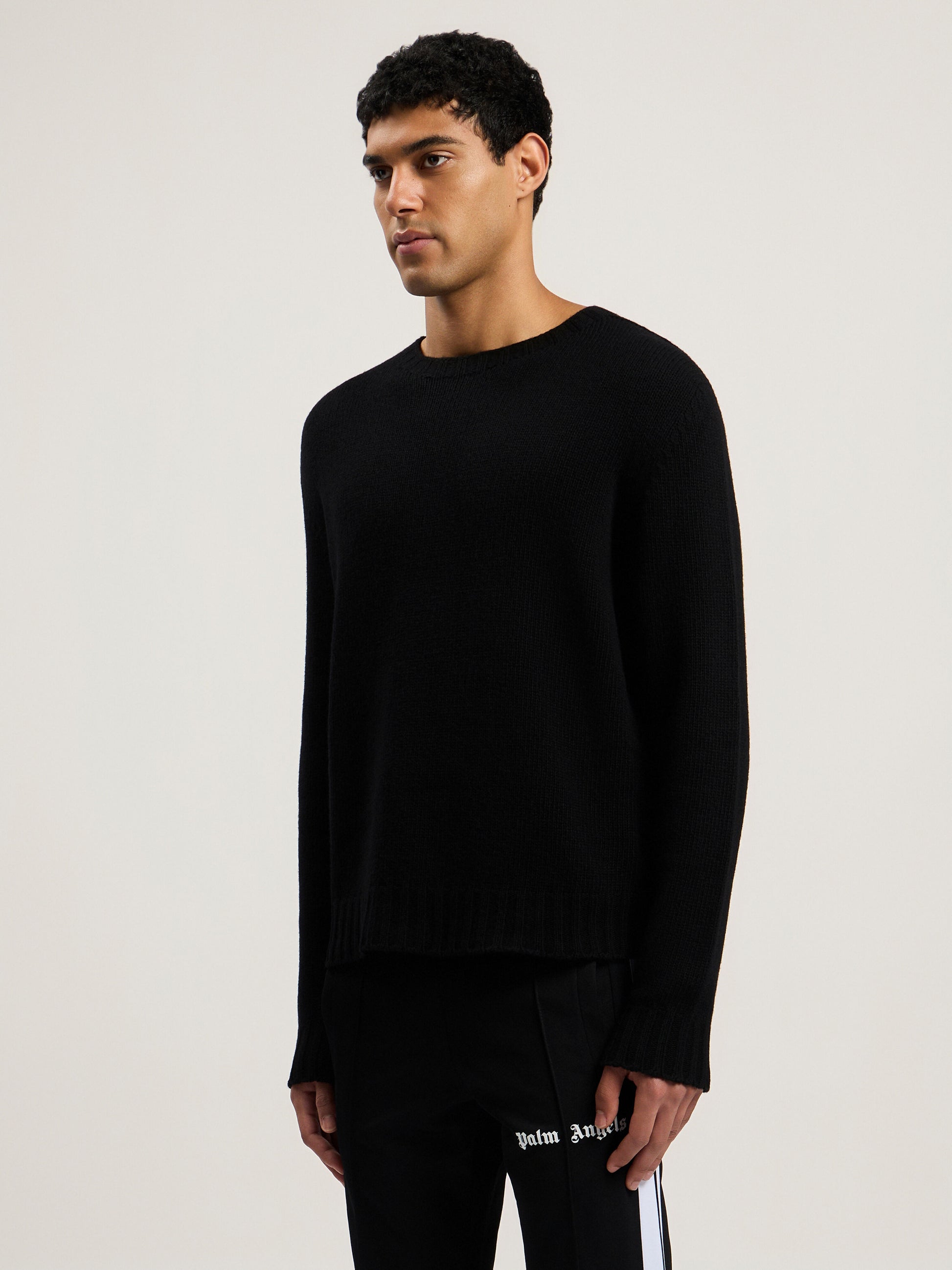 Back Curved Logo Sweater