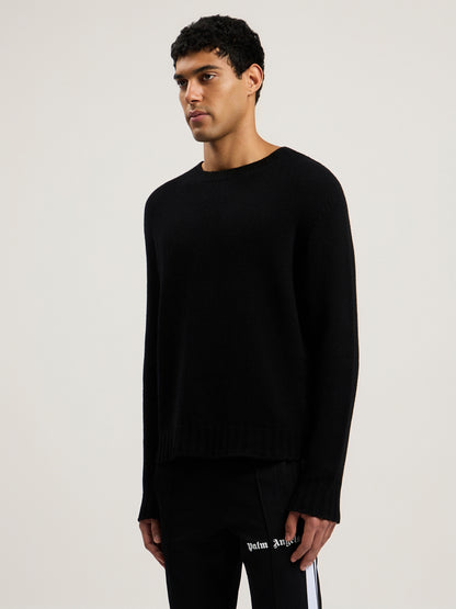 Back Curved Logo Sweater