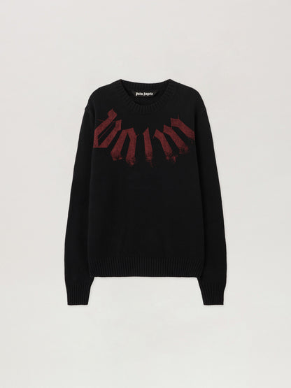 Big Neck Logo Sweater